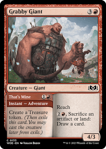 Grabby Giant - Foil